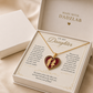 To My Daughter - Love Dad - Golden Bond Necklace FDTD002