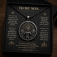 To My Son - Love Dad (Guided By You Necklace) - FDTS001