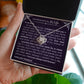 Love Knot Necklace - Vow Renewal
