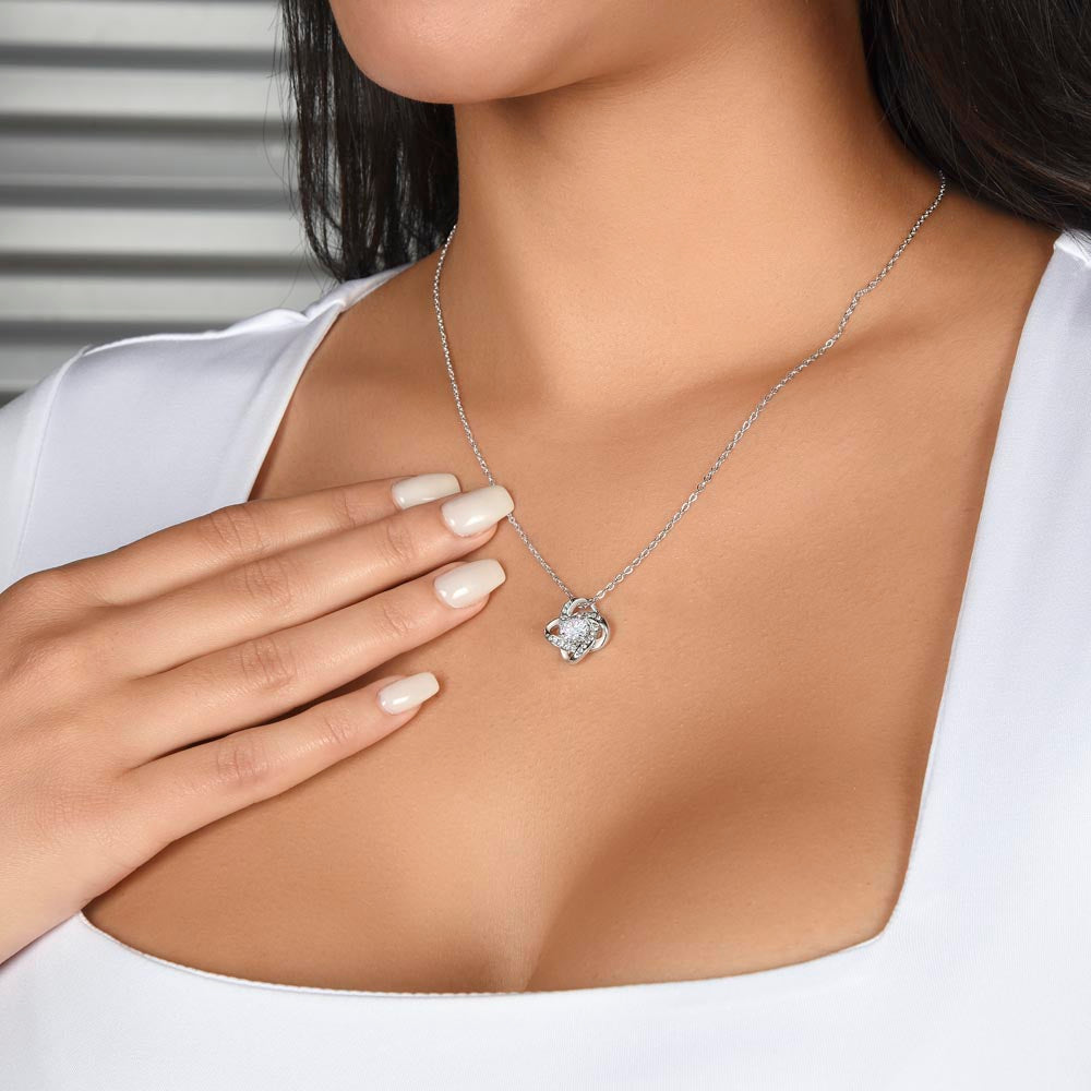 Love Knot Necklace - Open Letter To Daughter From Dad - 02