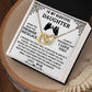 Interlocking Hearts Promise Necklace For Daughter