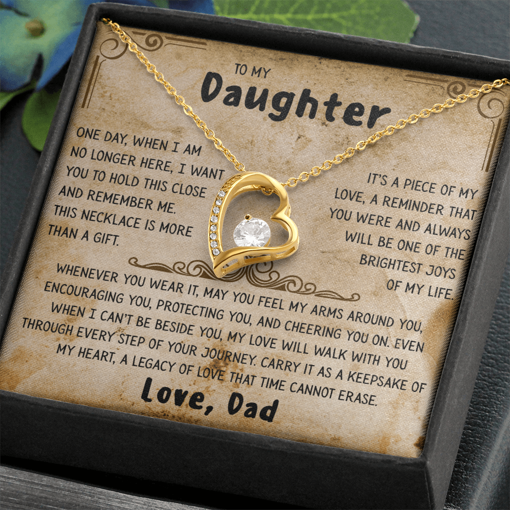 Daughter's Keepsake - Luxury Necklace Gift